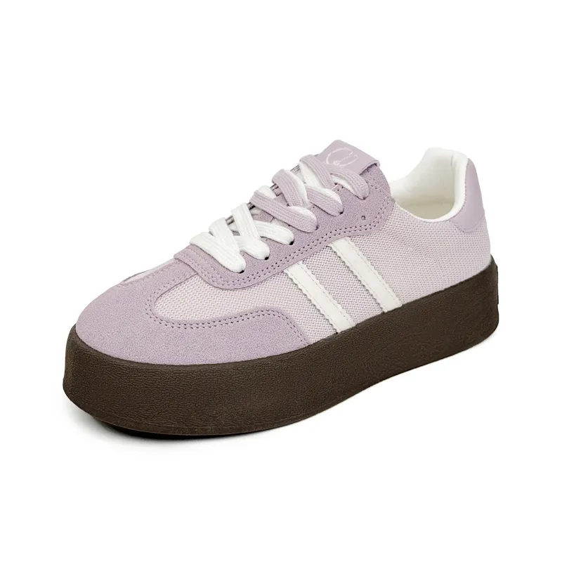 La Chapelle Slip Resistant, Abrasion Resistant, Lightweight Low Top Casual Shoes Women's Purple-1
