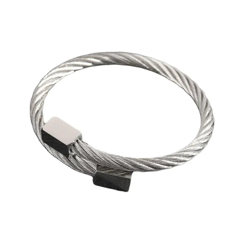 DFALLA Titanium Steel Bangles Unisex-4
