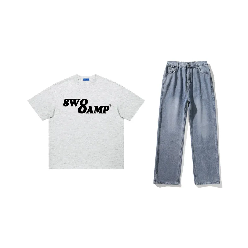 SWAMP AREA Casual Sportswear Unisex-20