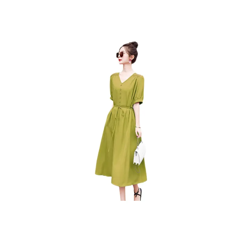 TEME Short Sleeved Dress Women's-6