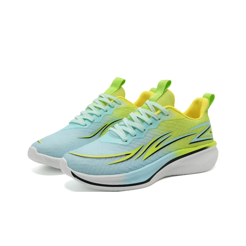 7 SEVFUN Low Top Running Shoes Unisex Turquoise Green-2