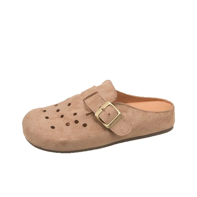 Puppytown Slip Resistant Abrasion Resistant Closed Toe Slippers Women's-8