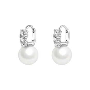 ZWU 925 Sterling Silver Earrings Women's