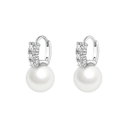 ZWU 925 Sterling Silver Earrings Women's