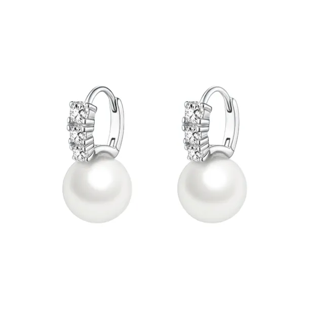 ZWU 925 Sterling Silver Earrings Women's-0
