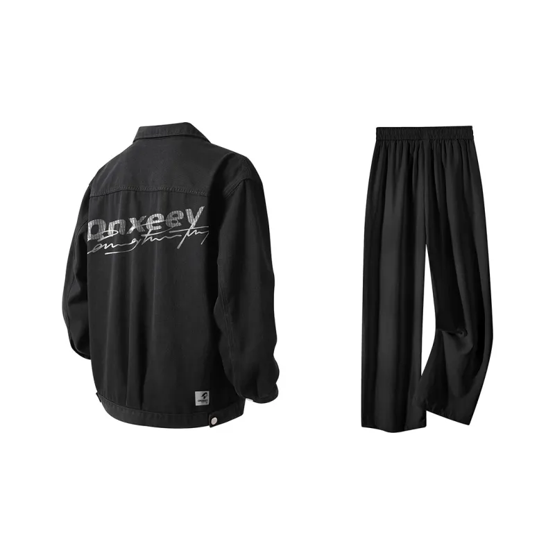 Qnxeey Casual Sportswear Unisex-1