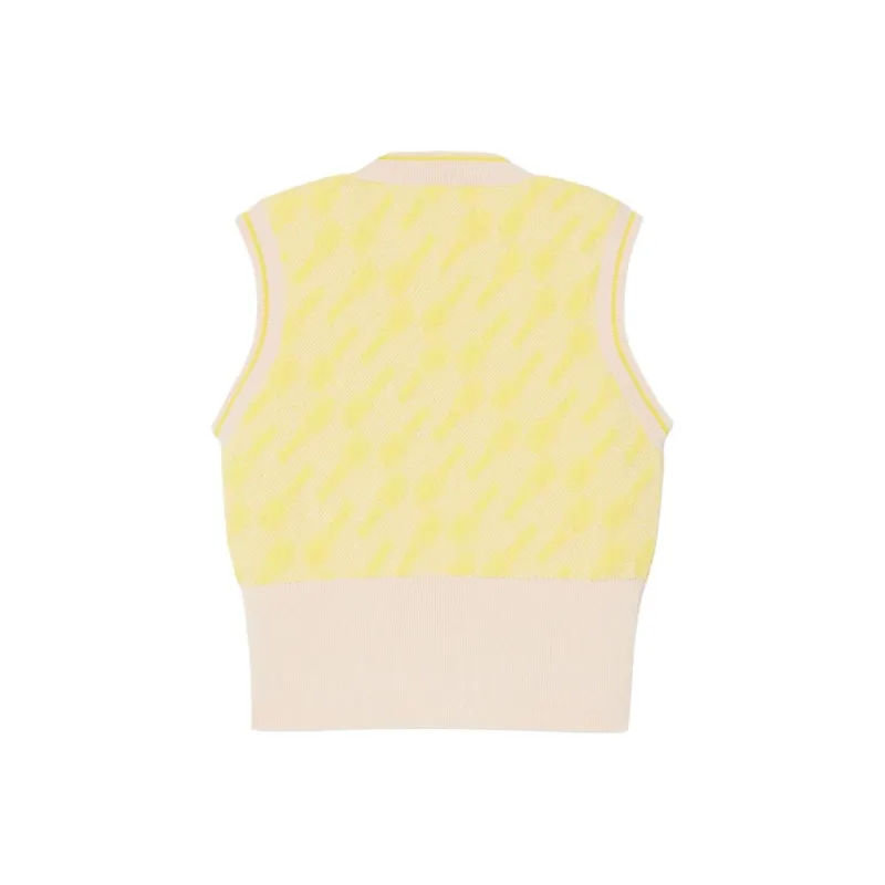 LACOSTE Tank Top Women's Yellow-1