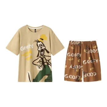 Gongdie x Disney Pajama Set Men's Khaki
