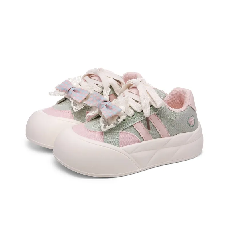 Lovely You Wear resistant And Lightweight Low Top Skateboard Shoes Women's-20