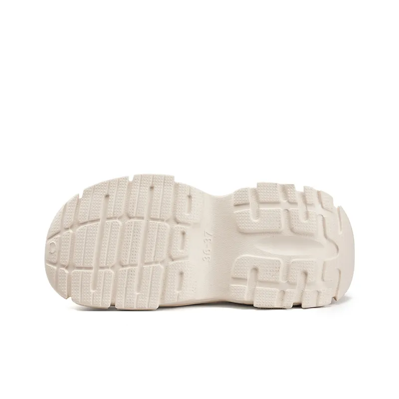 La Chapelle Clogs Women's White-4