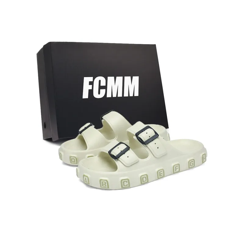 FCMM EVA Quiet Slip Resistant Abrasion Resistant Slide Slippers Men's-11