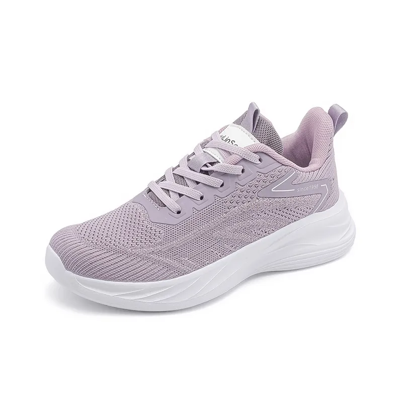 Mulinsen Shock Absorbers Slip Resistant Breathable Low Top Casual Shoes Women's-1