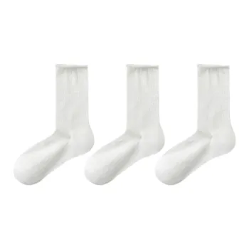 Temooues Mid Calf Socks Women's Combo Set
