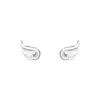 BKBU 999 Fine Silver Stud Earrings Unisex