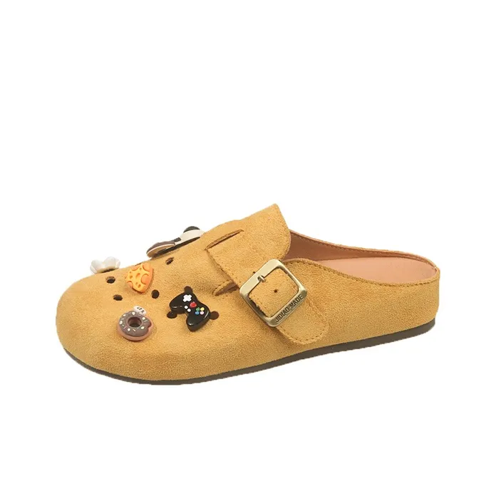 Puppytown Slip Resistant Abrasion Resistant Closed Toe Slippers Women's-4