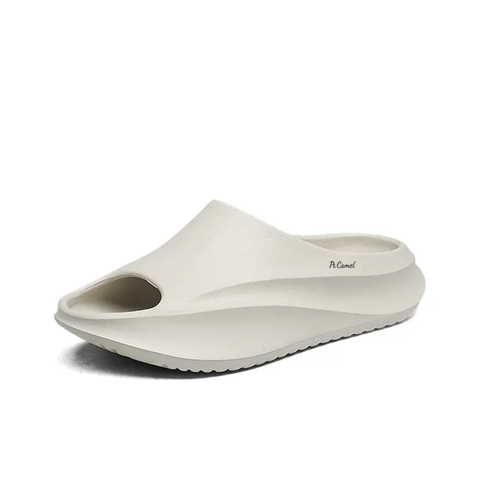 PROTECTCAMEL Rubber Sole Slip Resistant Abrasion Resistant Slide Slippers Men's-1