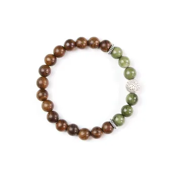 WJT Golden Sandalwood Bracelets Unisex