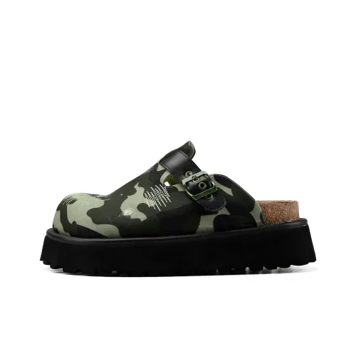 HANQIAORIJI Broken Cocoon Series Closed Toe Slippers Unisex Camouflage