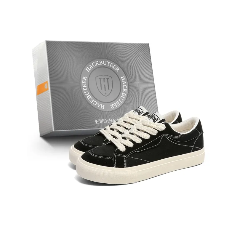 HACKBUTEER Low Top Skateboard Shoes Unisex Box Included-4