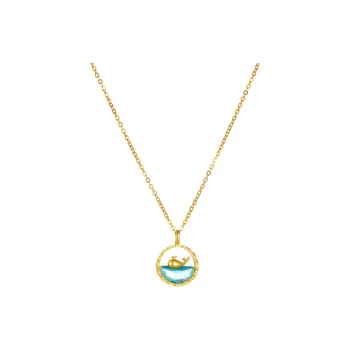 ALI THE FOX Titanium Steel Necklaces Women's