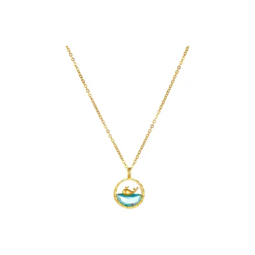 ALI THE FOX Titanium Steel Necklaces Women's