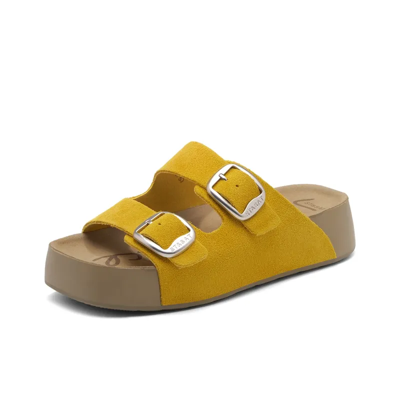ST&SAT Antibacterial, Slip Resistant, Odor Resistant Slide Slippers Women's-10