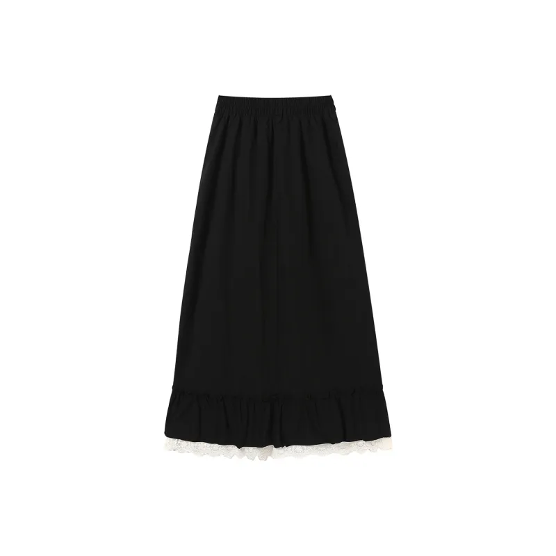 Ning Cai Yuer Casual Long Skirt Women's-1