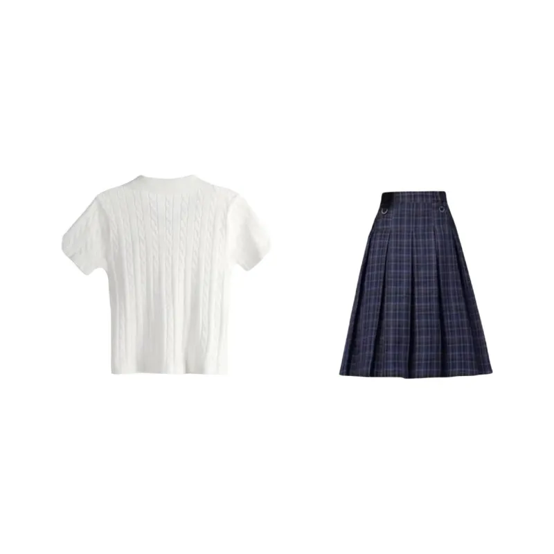 KKX Two Piece Skirt Sets Women's-1