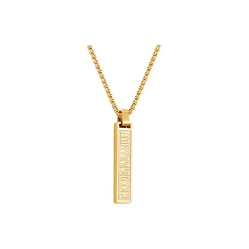 BYG Stainless Steel Necklaces Unisex Gold