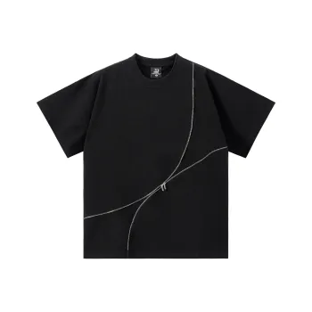 XINYINSU SS25 T Shirt Unisex Black