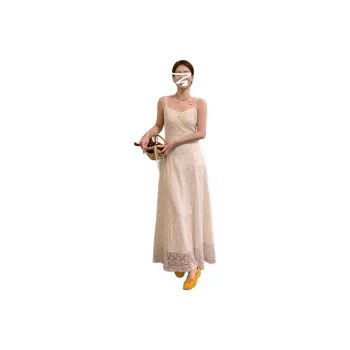 GOSO Slip Dresses Women's Apricot
