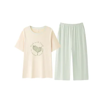 Floating Light Islands Pajama Set Women's
