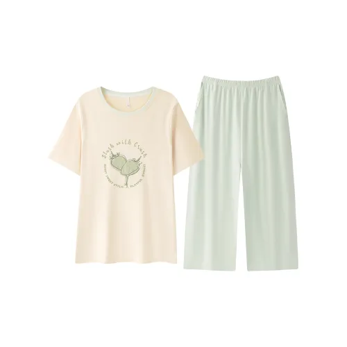 Floating Light Islands Pajama Set Women's