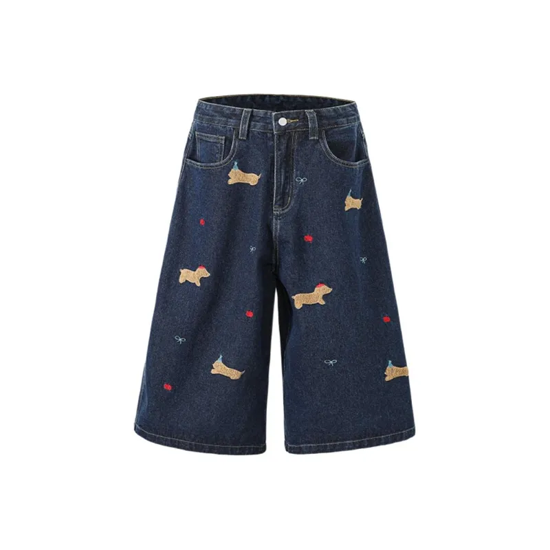 ROOMBOSE Denim Shorts Unisex-0
