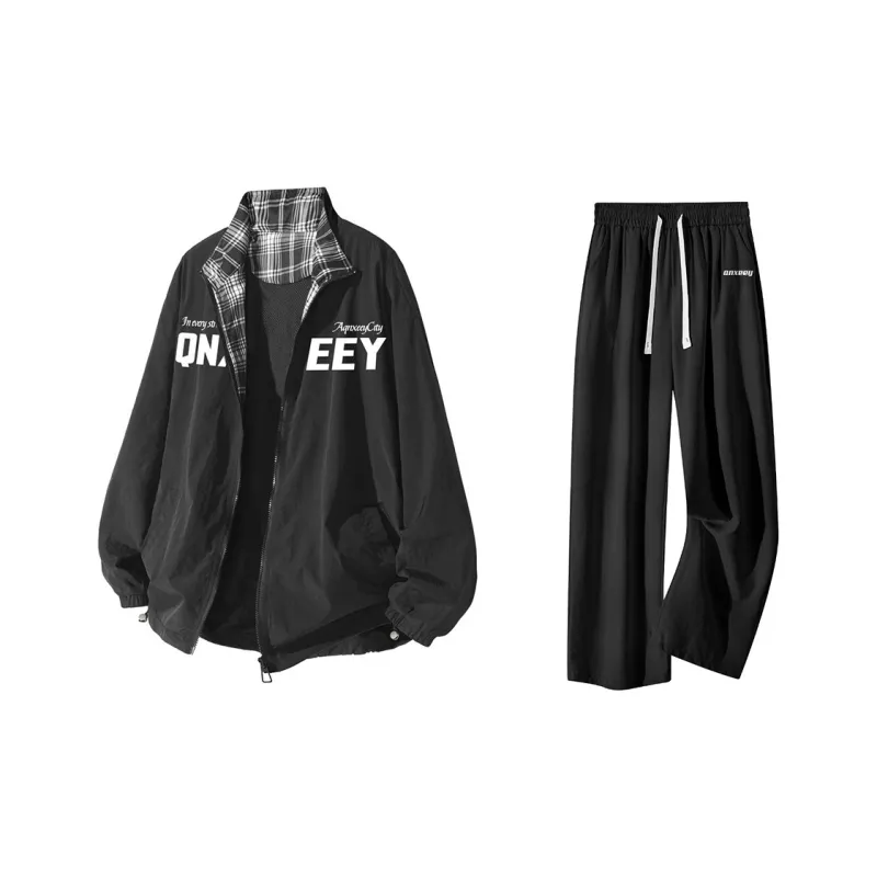 Qnxeey Casual Sportswear Unisex-0