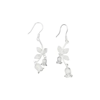 BKBU 990 Fine Silver Earrings Unisex