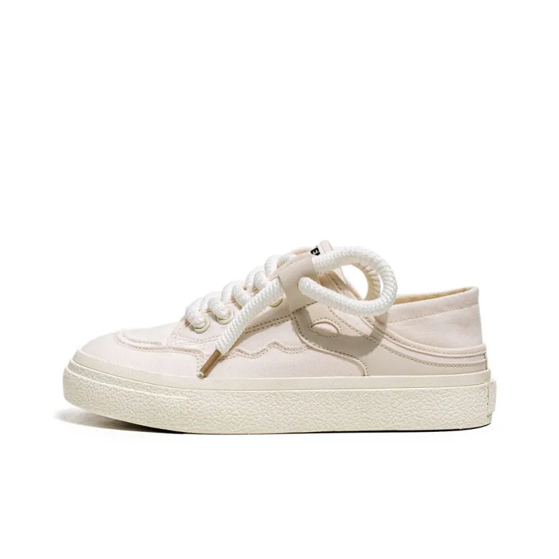 JKEM Slip Resistant Height Enhancing Cushioning Low Top Canvas Shoes Unisex-4