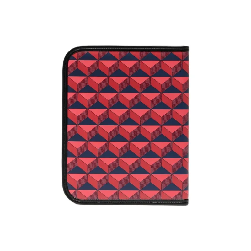 LACOSTE Polyurethane Travel Storage Bag Men's Red-1