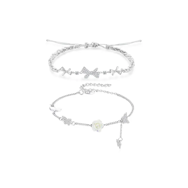 TRUE ME Fabric Rope Bracelets Women's-0