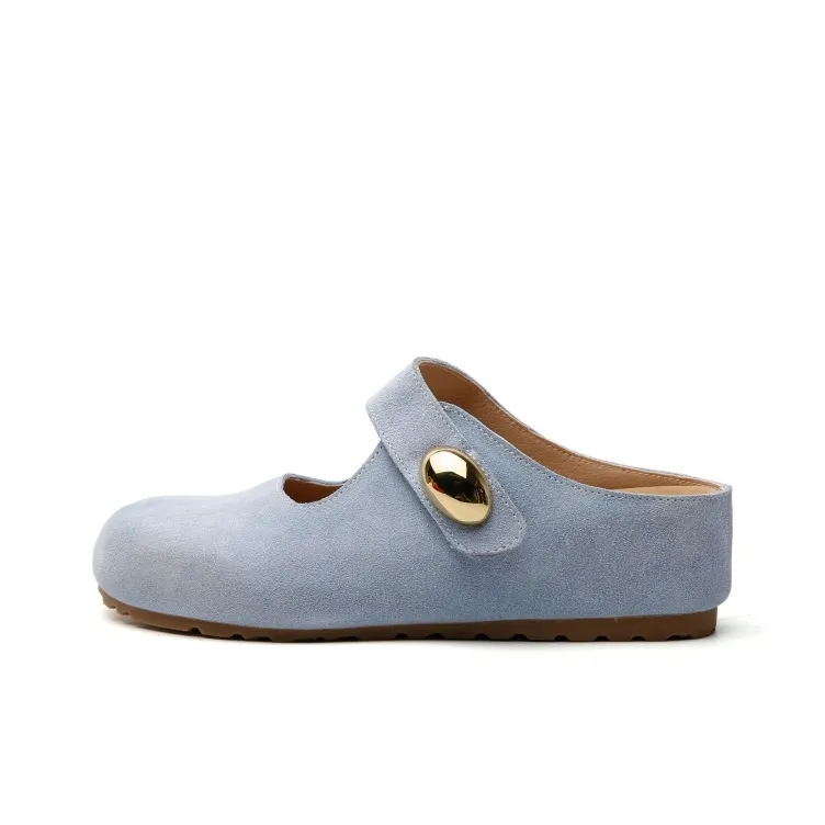 STELLA WEISZ Rubber Sole Abrasion Resistant Slip Resistant Closed Toe Slippers Women's-3