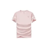 Crew Neck (Mist Pink) 100% cotton, Sweat-Wicking and Breathable/Heavyweight Outerwear, Fitted Cut