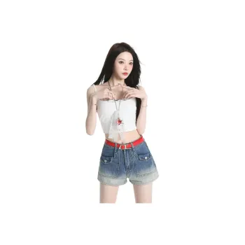 YINLEI Denim Short Skirts Women's