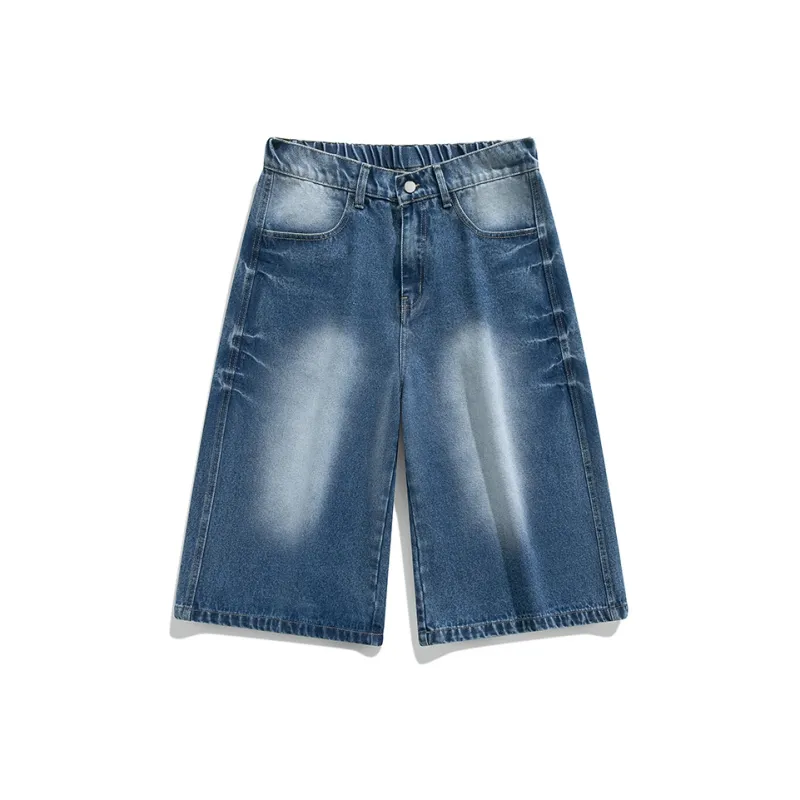 ALI THE FOX Denim Shorts Unisex-0