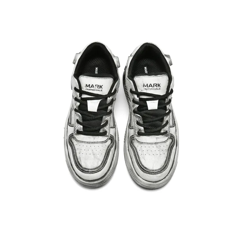 FAIRWHALE Slip Resistant Shock Absorbers With Abrasion Resistant Properties Low Top Skateboard Shoes Men's-11