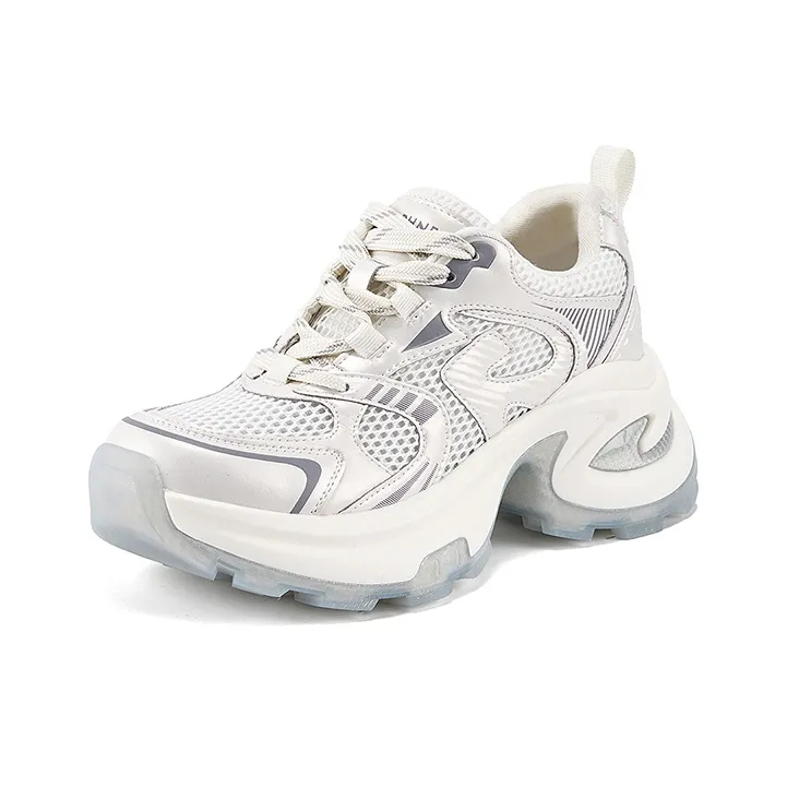 DAPHNE Anti Slip Wear Resistant Low Top Chunky Sneakers Women's-1