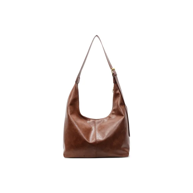 Yalu PU Shoulder Bag Regular Women's Black/Khaki/Brown-12