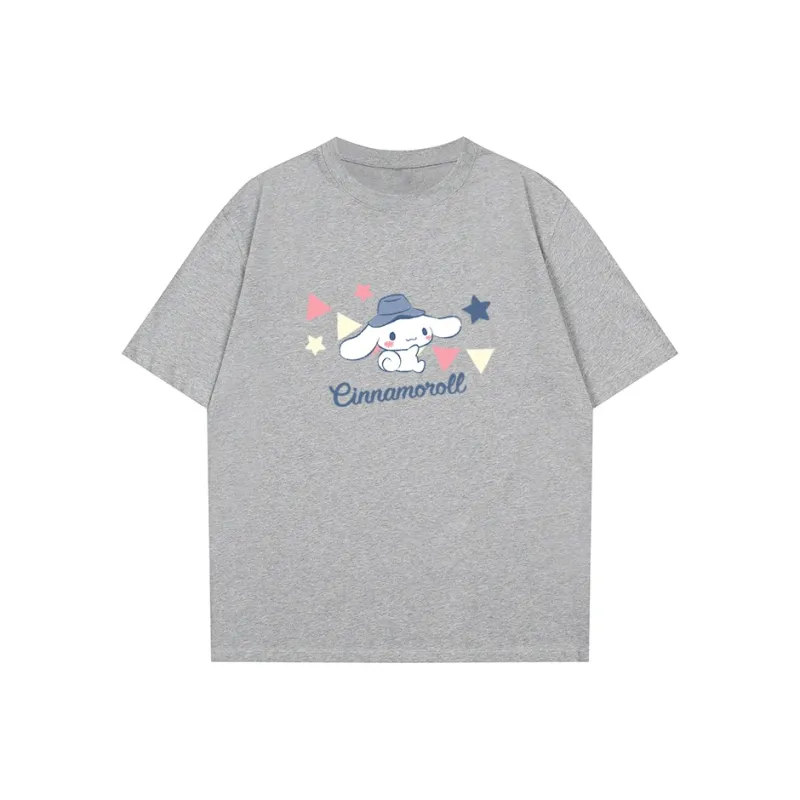 Sanrio Yugui Dog T Shirt Unisex White, Black-12