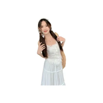 Flowers In Water Skirt Set Women's