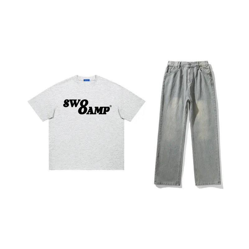 SWAMP AREA Casual Sportswear Unisex-17