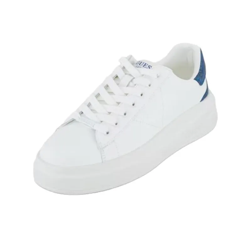 GUESS Elbina Low Top Casual Shoes Women's White-2